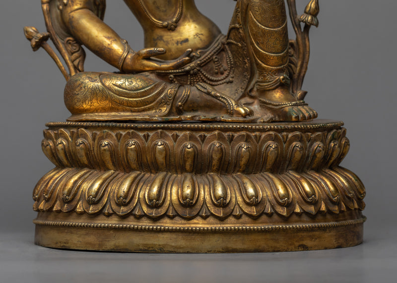 Chenrezig Antiques Statue | Buddhist Mother of Compassion