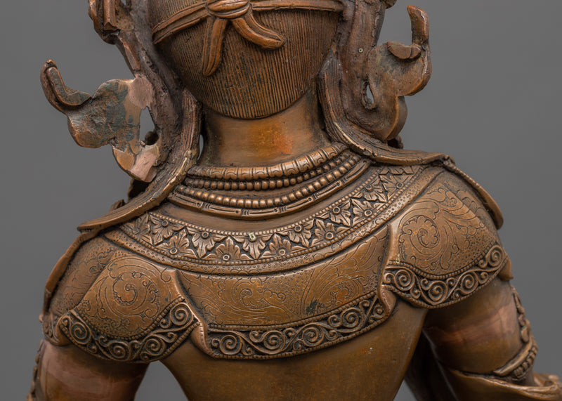 Vajrasattva Practice Sculpture | Traditional Himalayan Artwork