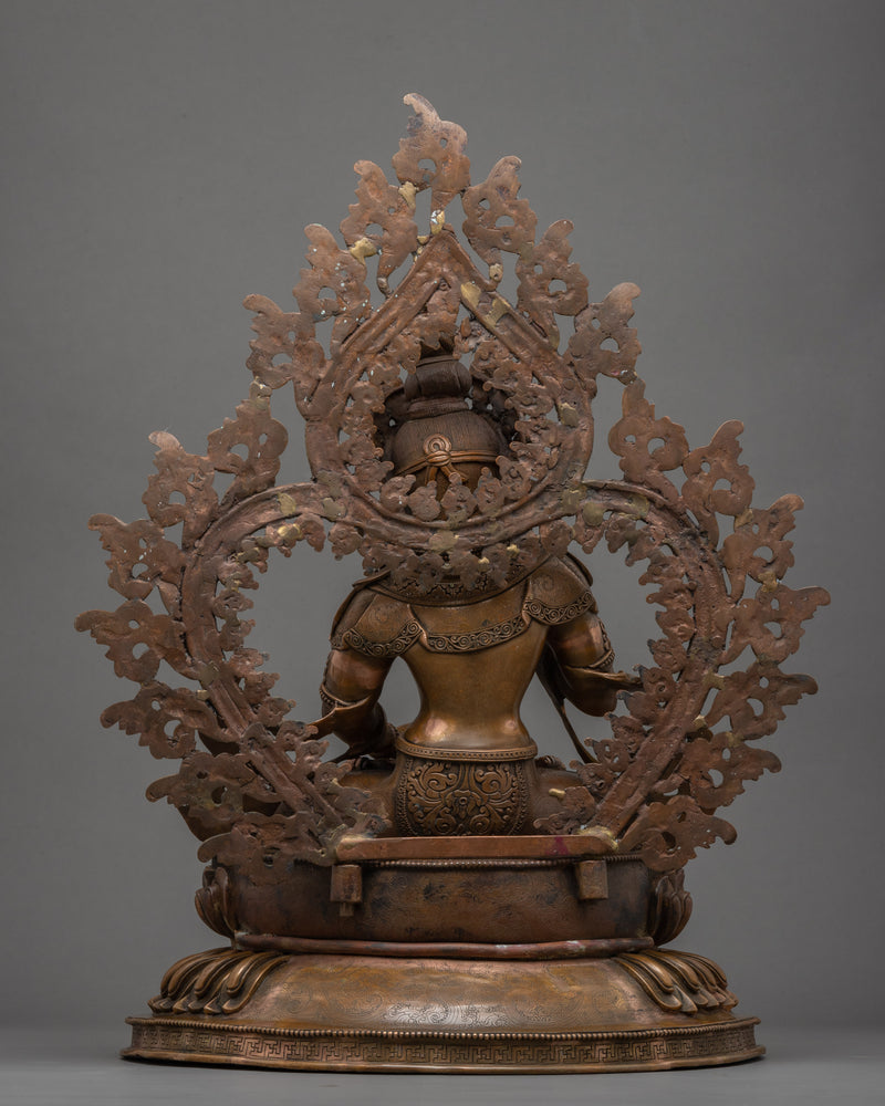 Vajrasattva Practice Sculpture | Traditional Himalayan Artwork