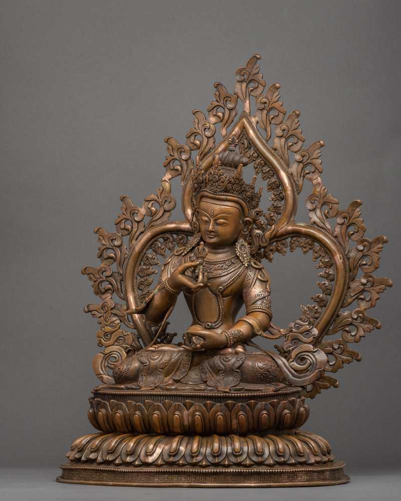 Vajrasattva Practice Sculpture | Traditional Himalayan Artwork