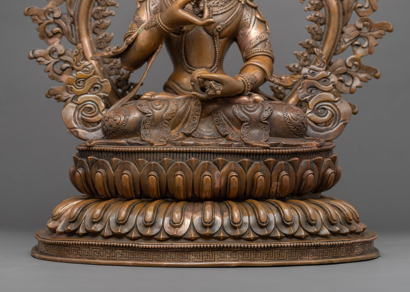 Vajrasattva Practice Sculpture | Traditional Himalayan Artwork