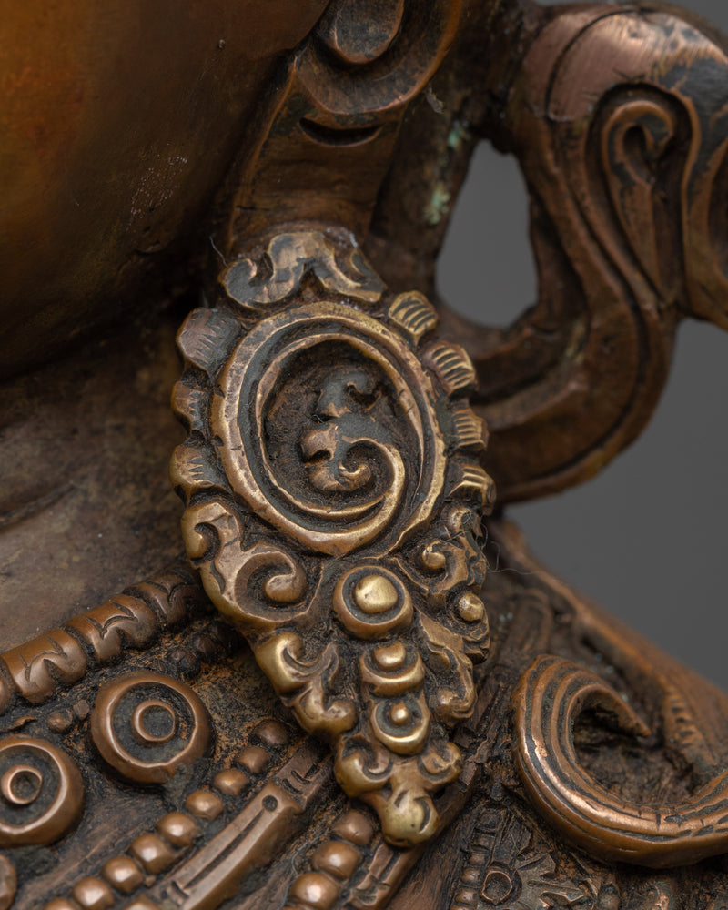 Vajrasattva Practice Sculpture | Traditional Himalayan Artwork