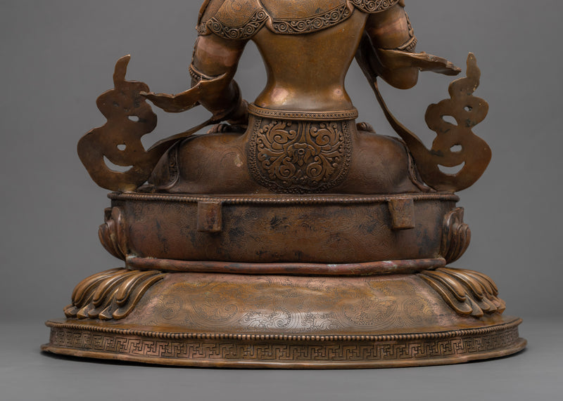 Vajrasattva Practice Sculpture | Traditional Himalayan Artwork