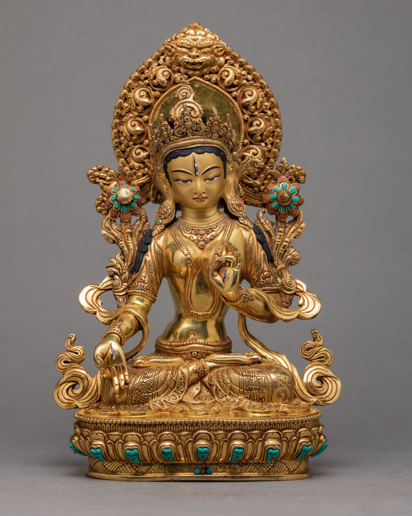 White Tara Statue