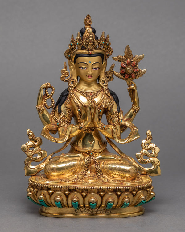 avalokiteshvara statue