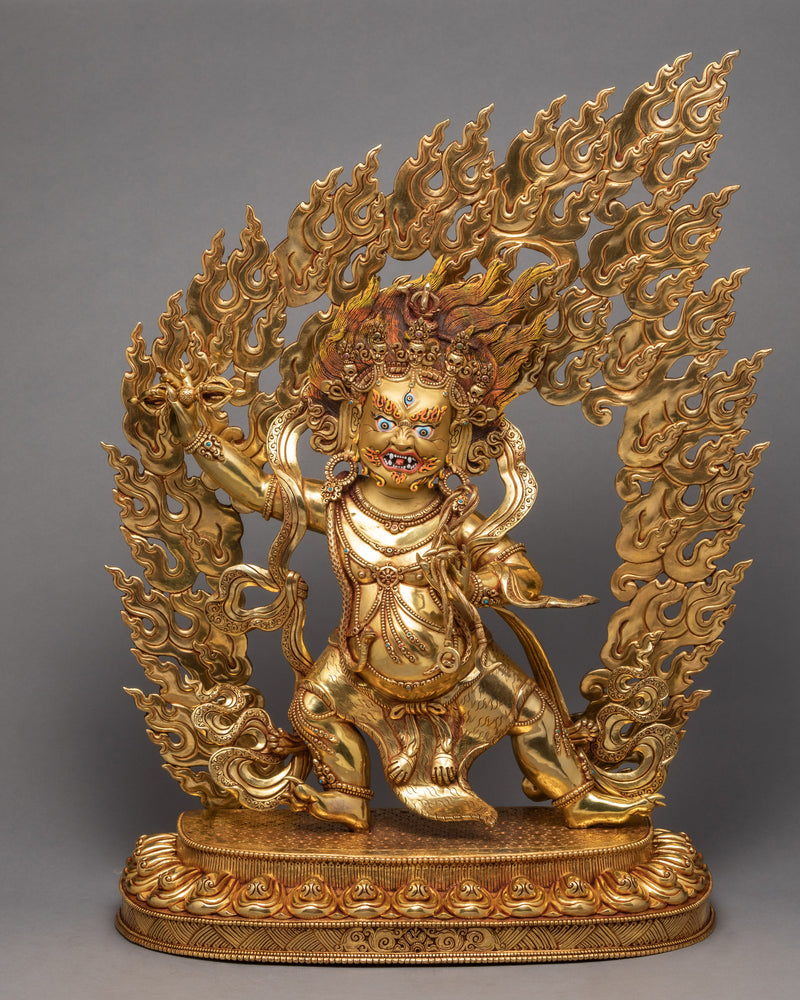 Wrathful Vajrapani Statue