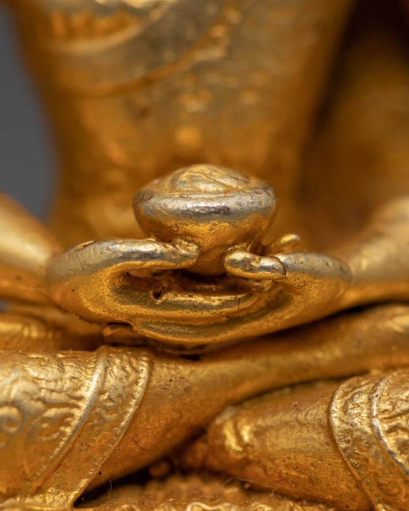 Three Buddha Statue Set | 24k Gold Electroplated Statues