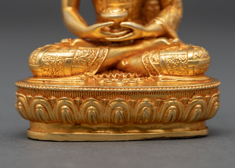 Amitabha Buddha Small Sculpture | Buddha of Infinite Light