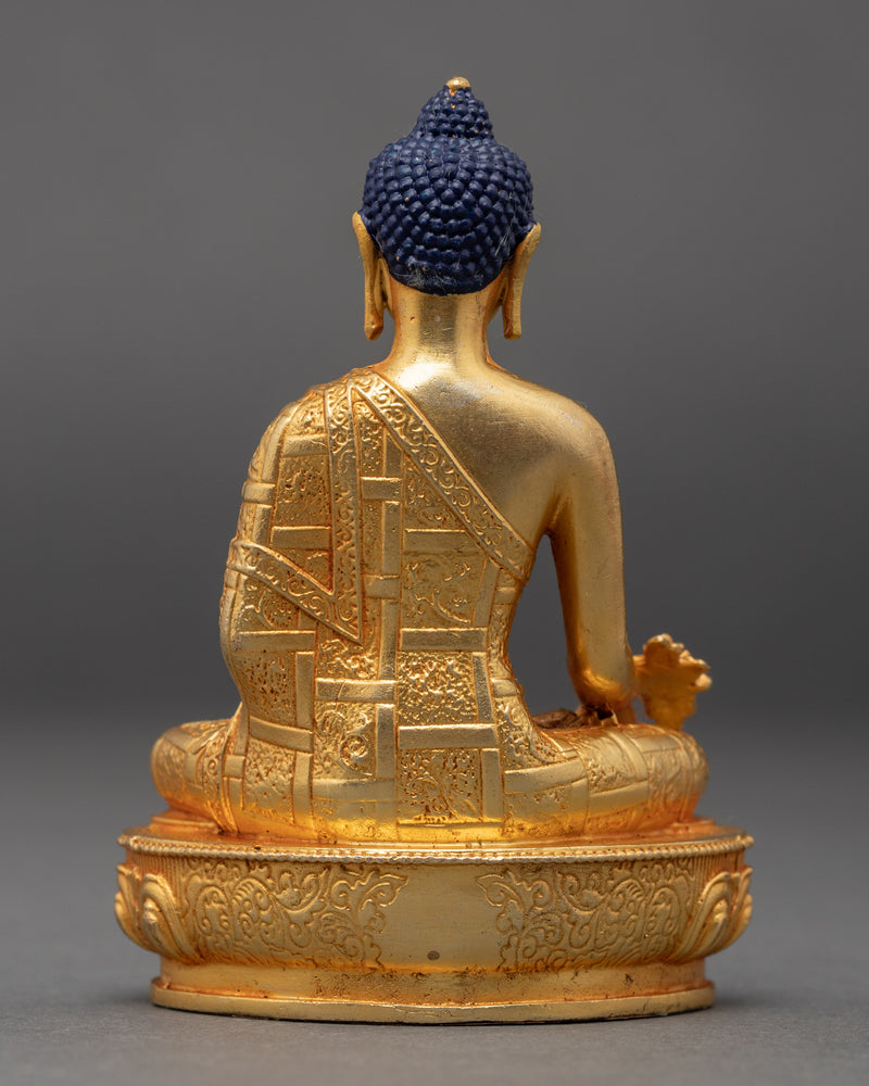 Small Medicine Buddha Sculpture | Bhaiṣajyaguru Healing Deity