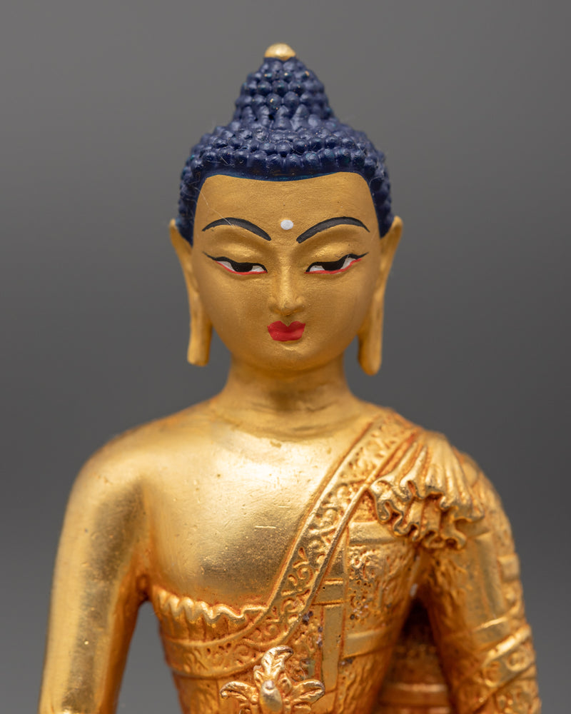 Small Medicine Buddha Sculpture | Bhaiṣajyaguru Healing Deity