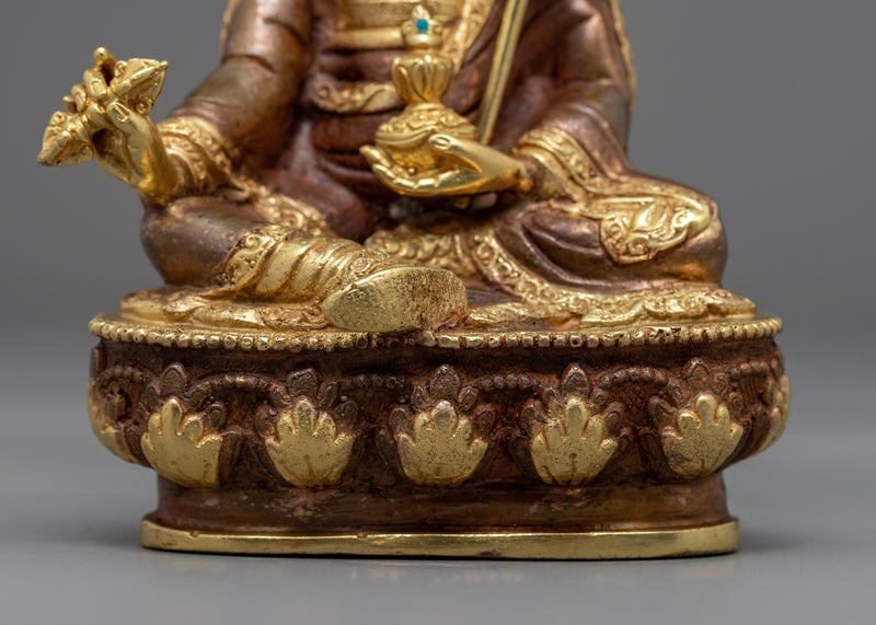 Guru Padmasambhava Mantra Practice Statue | Historical Tibetan Buddhist Master