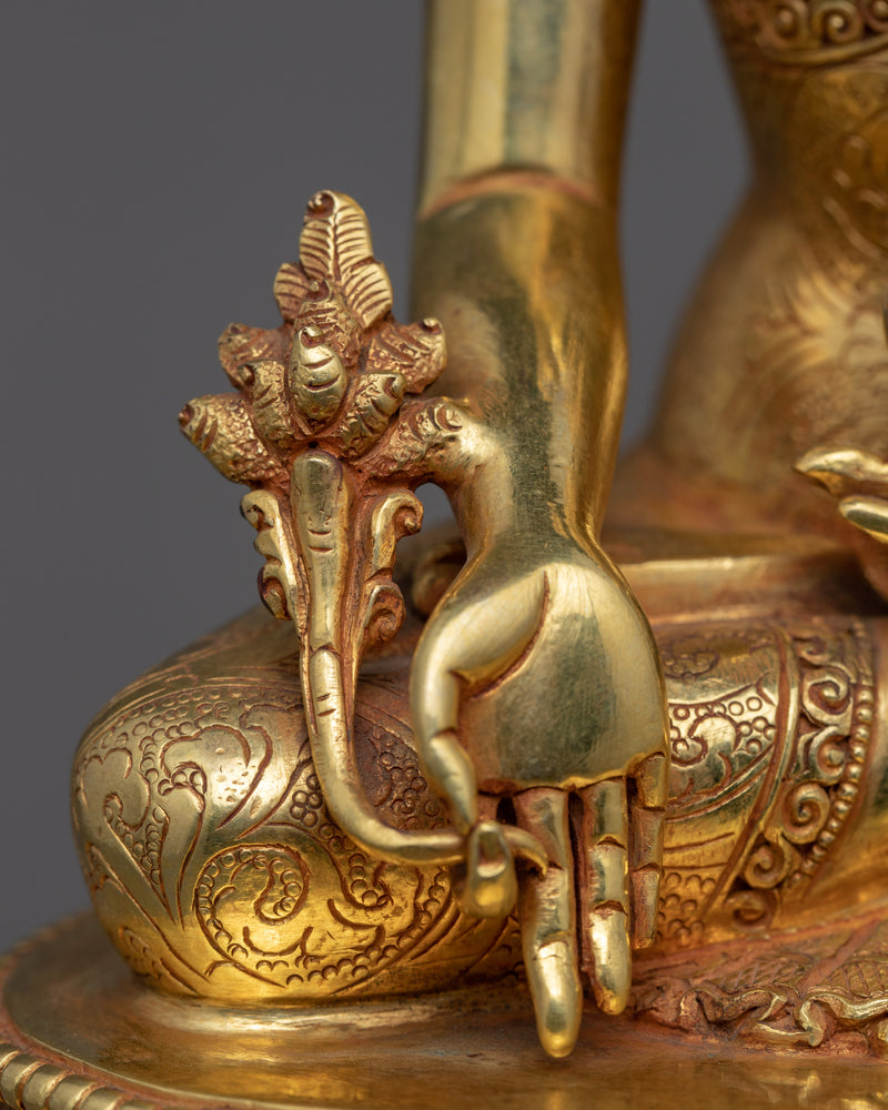 Statue For Sadhana Of The Medicine Buddha | Traditional Buddhist Art