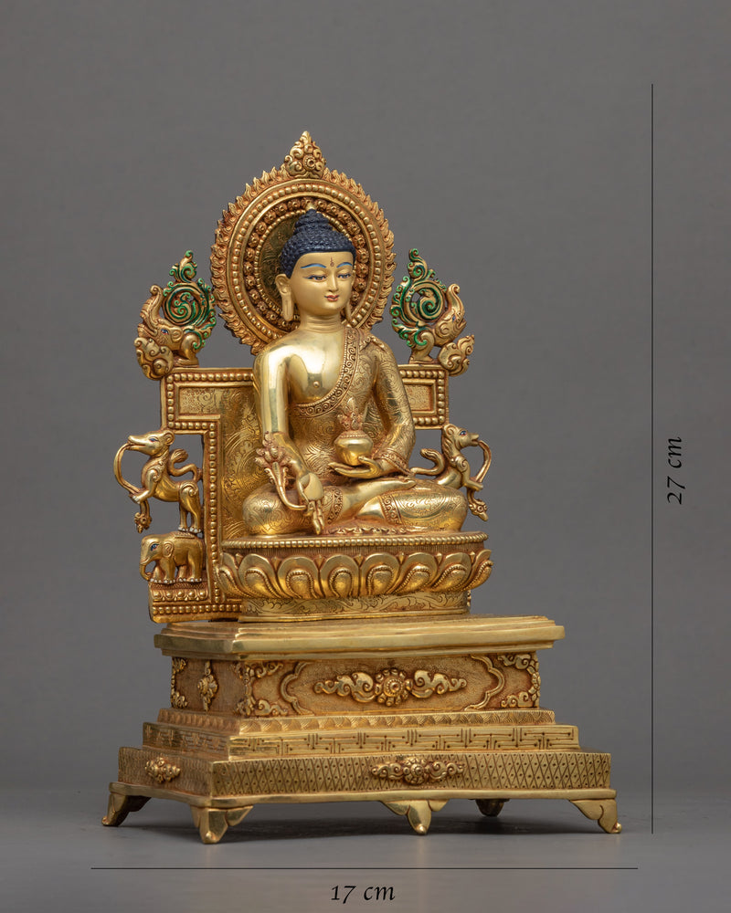 Statue For Sadhana Of The Medicine Buddha | Traditional Buddhist Art