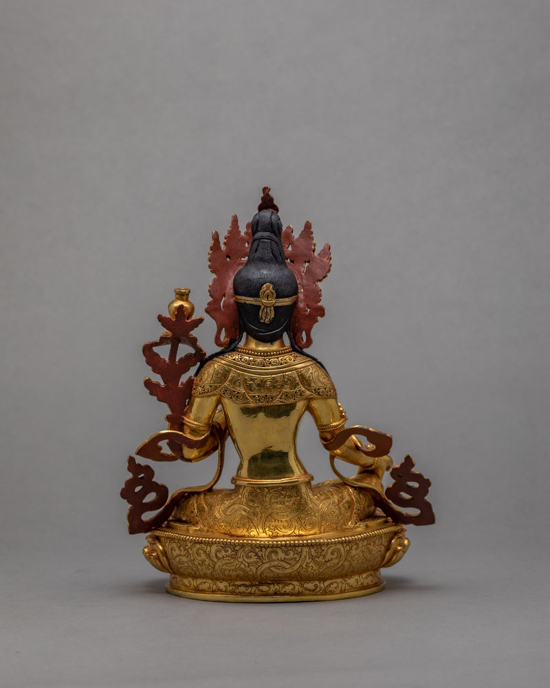 Emanations of 21 Tara Statues Collection | 24K Gold Himalayan Sculpture