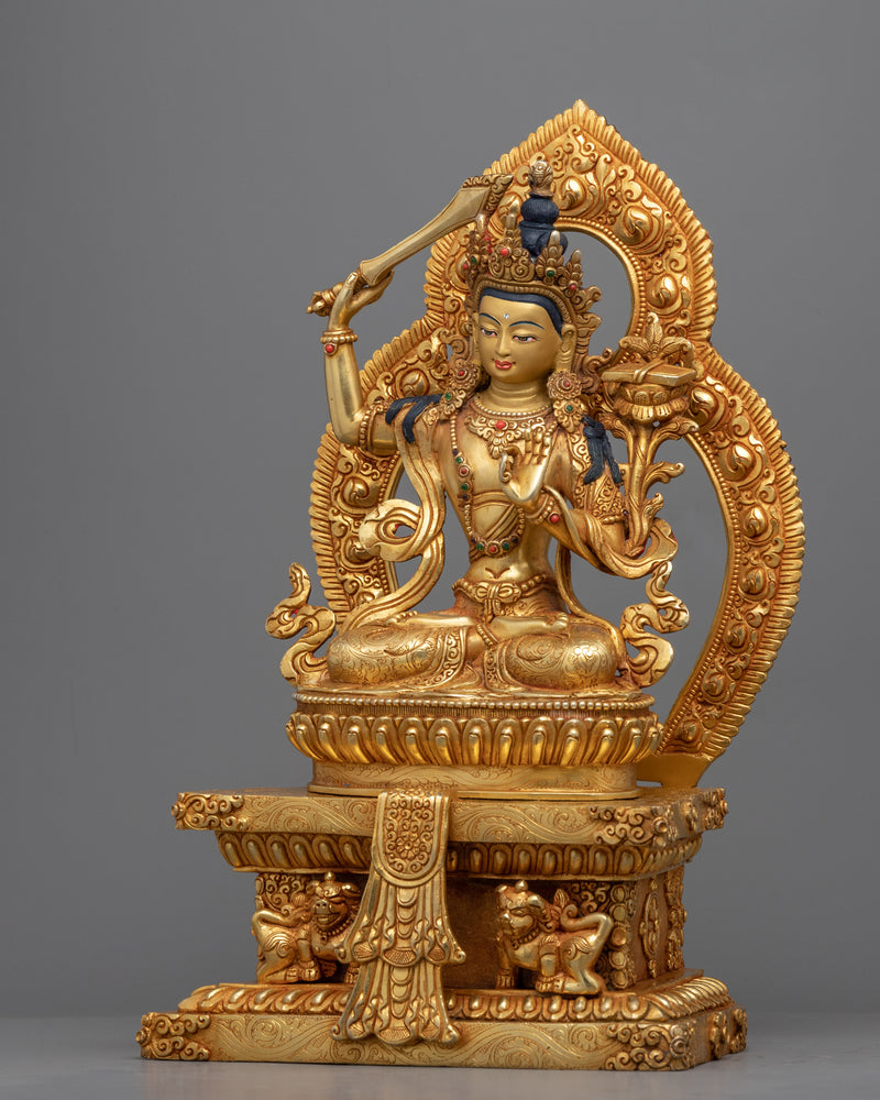 The Wisdom of Buddha Statue | Wisdom Deity Bodhisattva Manjushri