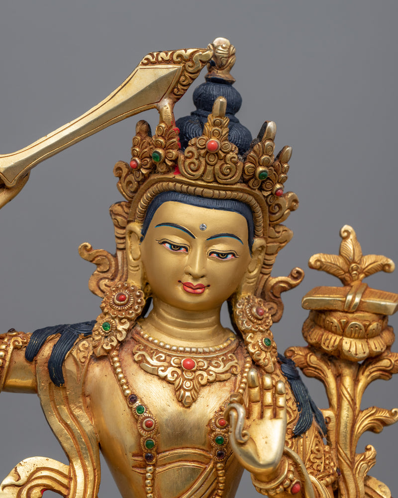 The Wisdom of Buddha Statue | Wisdom Deity Bodhisattva Manjushri