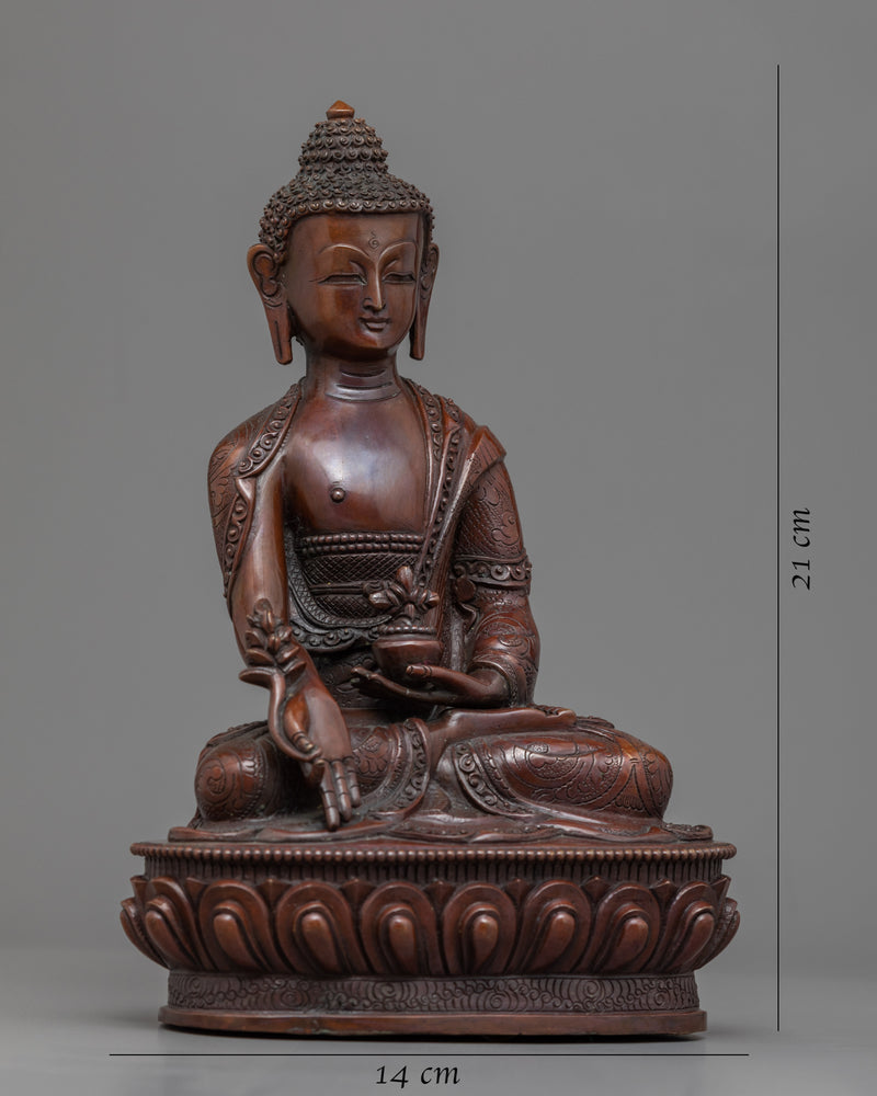 Medicine Buddha Healing Practice Statue | Bhaishajyaguru The Healing Buddha Sculpture