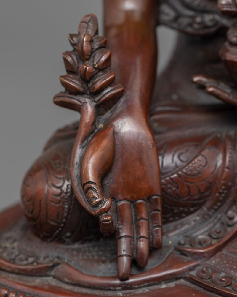 Medicine Buddha Healing Practice Statue | Bhaishajyaguru The Healing Buddha Sculpture