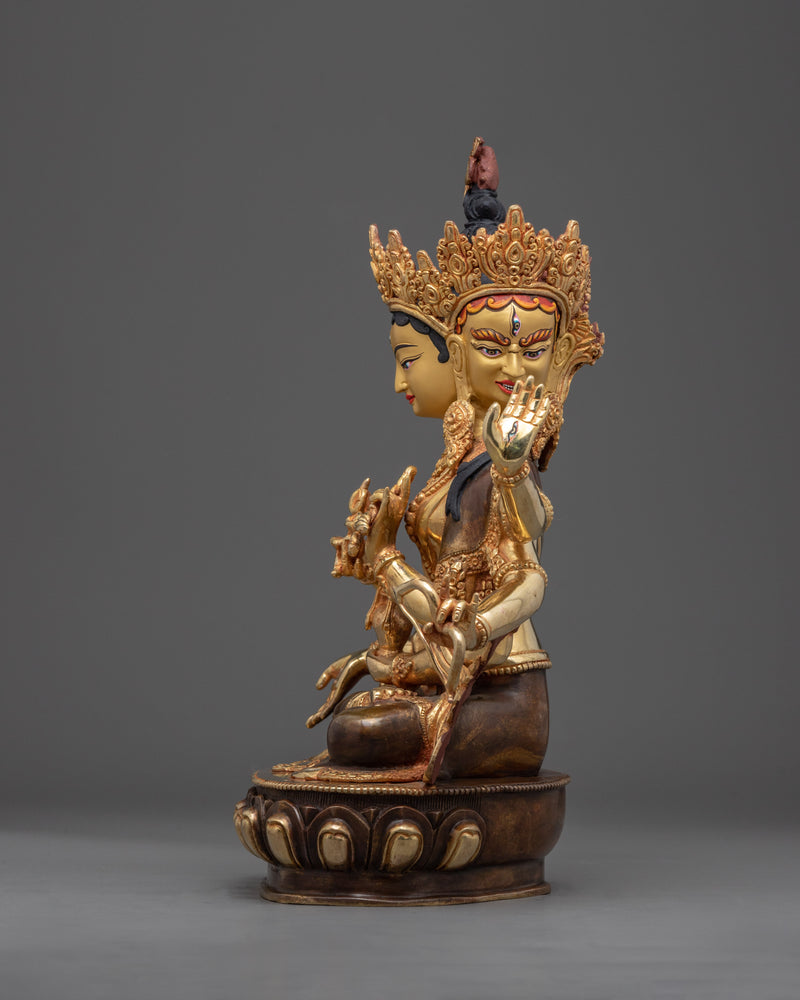 Religious Statue Namgyalma Mantra | Himalayan Traditional Zen-Art