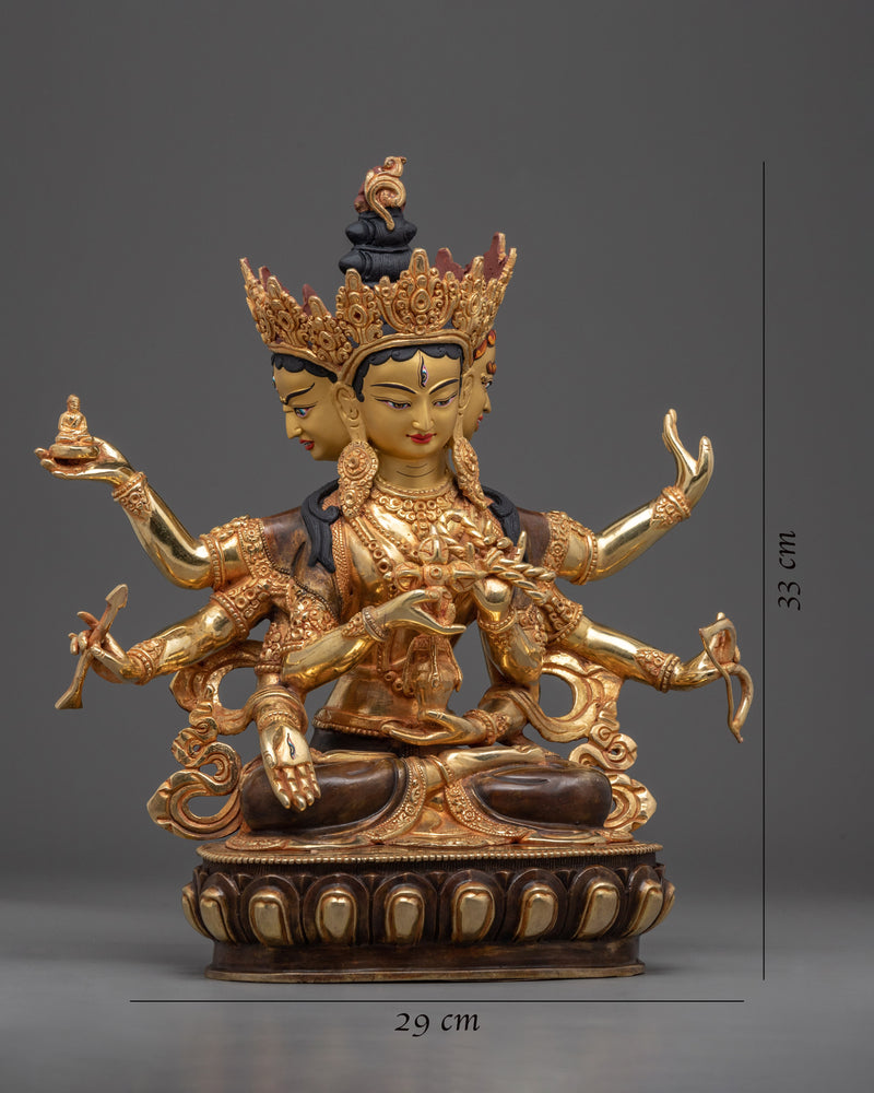 Religious Statue Namgyalma Mantra | Himalayan Traditional Zen-Art