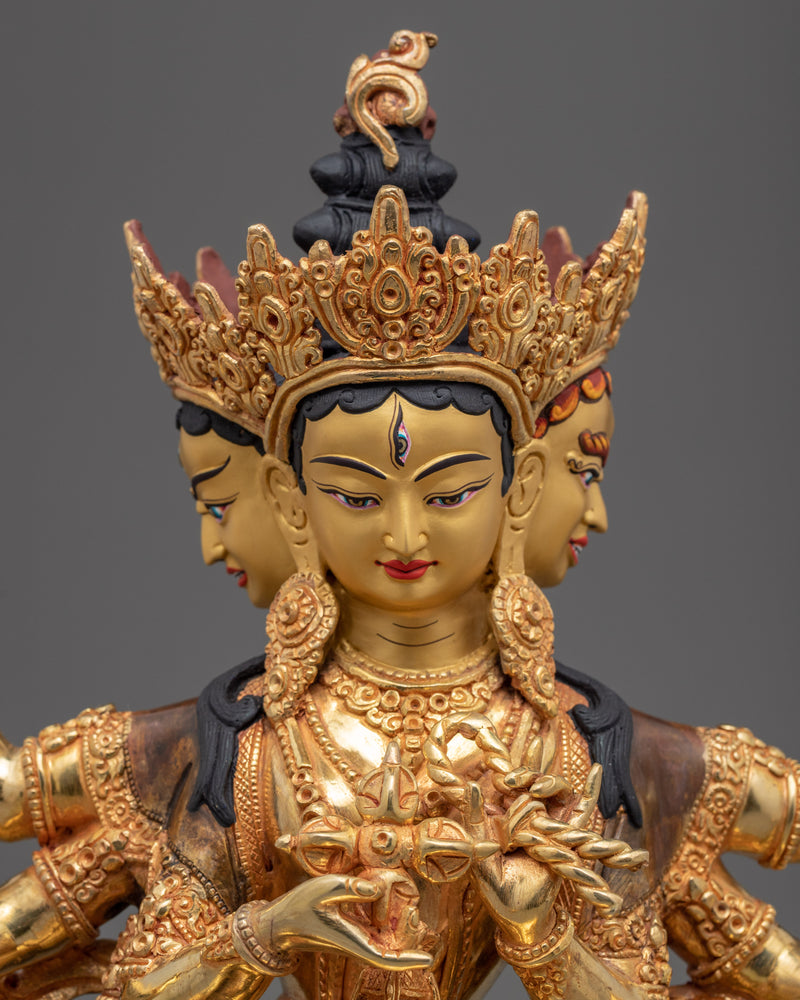 Religious Statue Namgyalma Mantra | Himalayan Traditional Zen-Art