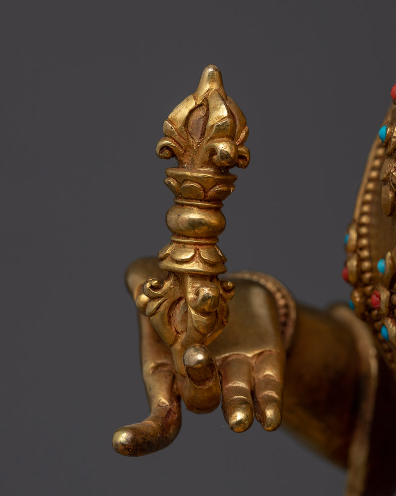 Himalayan Dorsem Statue | Traditionally Hand-made Vajrasattva Figurine