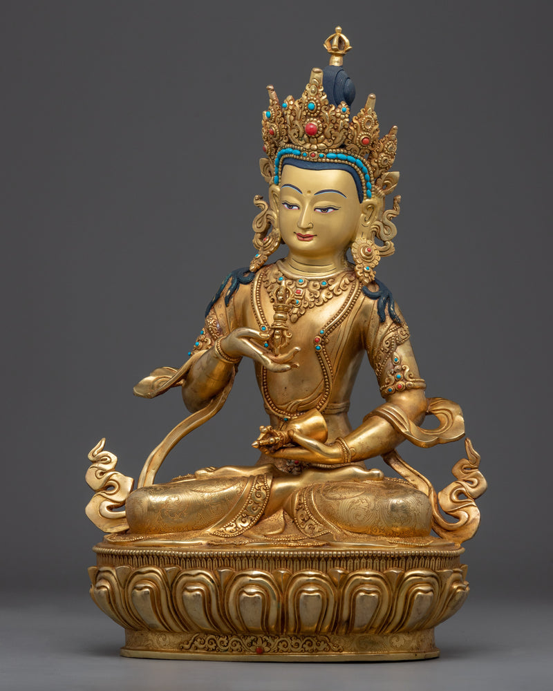 Himalayan Dorsem Statue | Traditionally Hand-made Vajrasattva Figurine