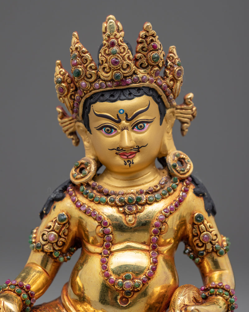 Golden Statue For Dzambala Puja | Overcome Financial Difficulties/Attain Success In Business