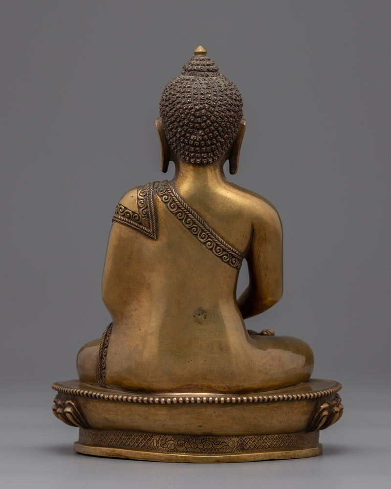 Buddha Amitabha Prayer Statue From Nepal | Himalayan Artwork of Nepal