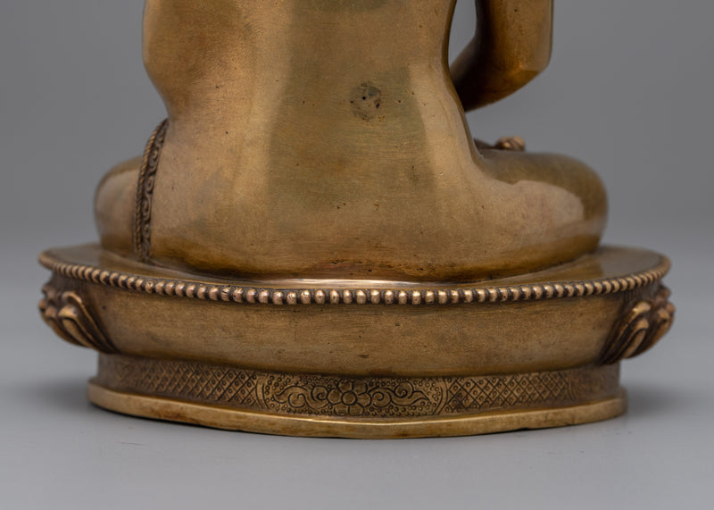 Buddha Amitabha Prayer Statue From Nepal | Himalayan Artwork of Nepal