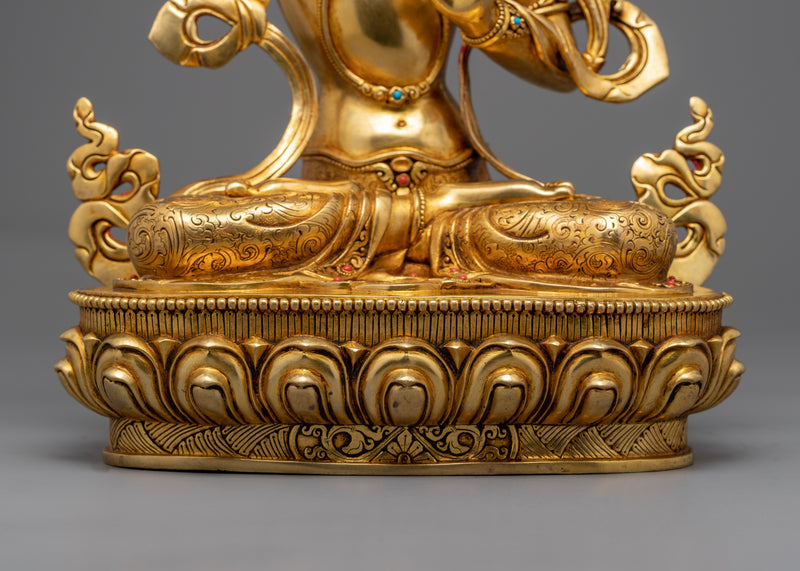 Monju Bosatsu (Manjushri) Statue | Religious Buddhist Deity