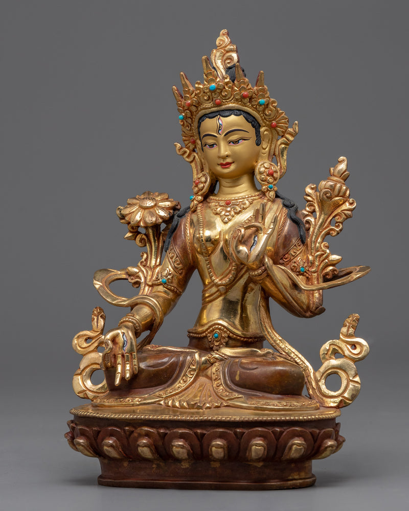 Buy White Tara Statue | Himalayan Traditionally Made Art