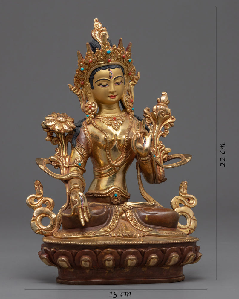 Buy White Tara Statue | Himalayan Traditionally Made Art