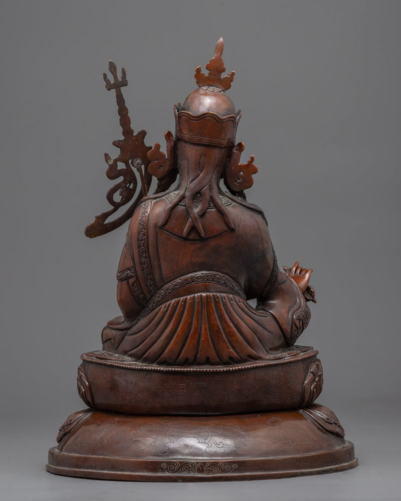 Maha Padmasambhava Sculpture | Oxidized Statue of Nepal