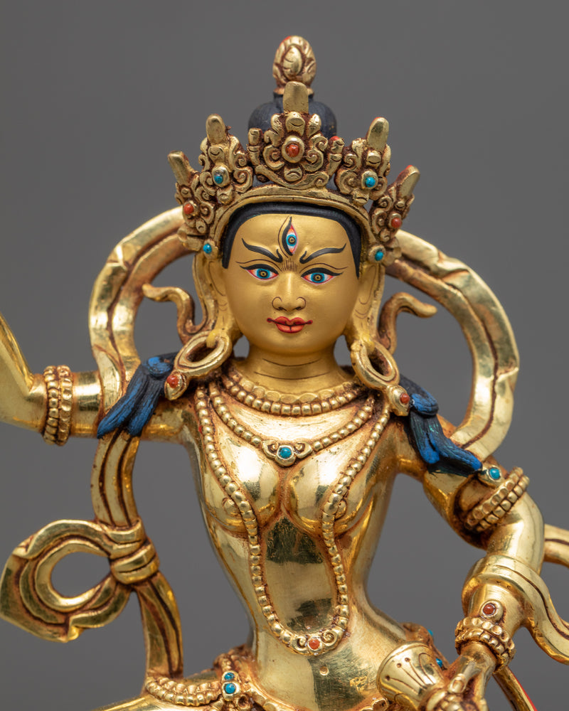 Statue For Machig Labdron Five Slogans | Tibetan Yogini Artwork