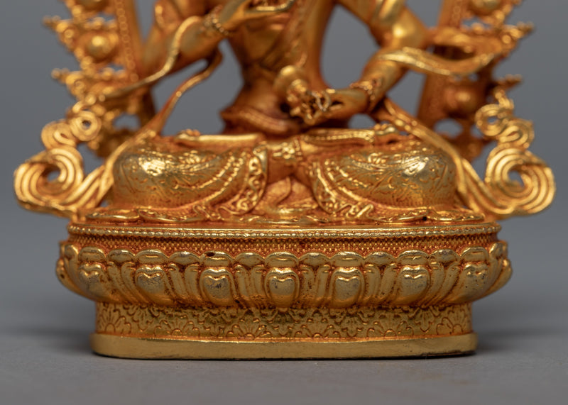 Vajrasattva Mini Sculpture | Traditional Dorje Sempa Art