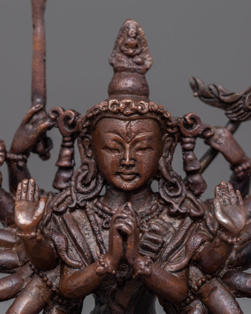 Mini Cundi Statue | Himalayan Spiritual Art-craft