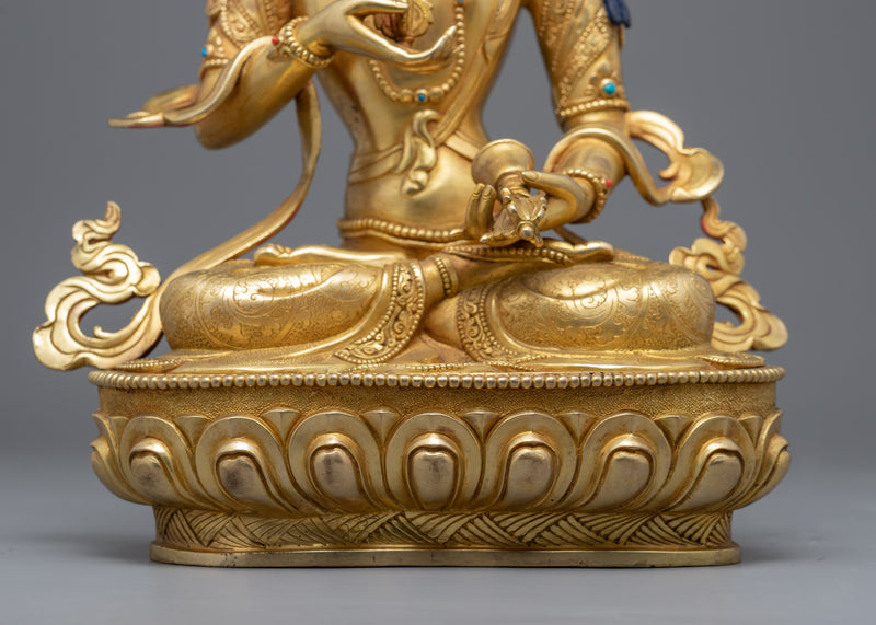 Handcrafted Bodhisattva Vajrasattva Statue | Himalayan Buddhist Art