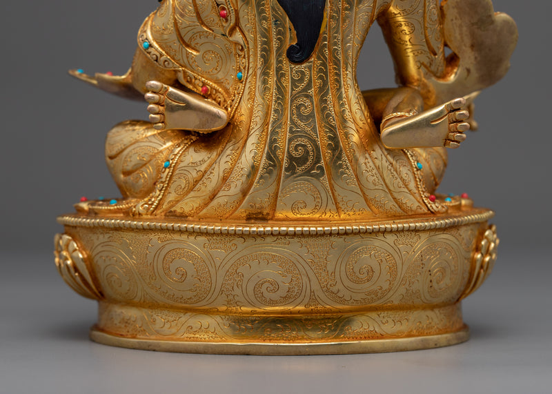 Padmasambhava with Consort Statue | Handmade Buddhist Figurine