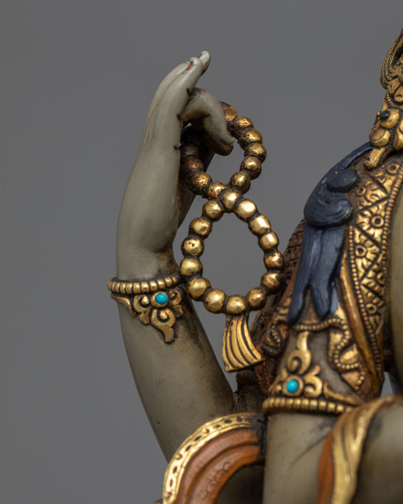 Tibetan Chenrezig Statue | Avalokiteshvara Fine Artwork