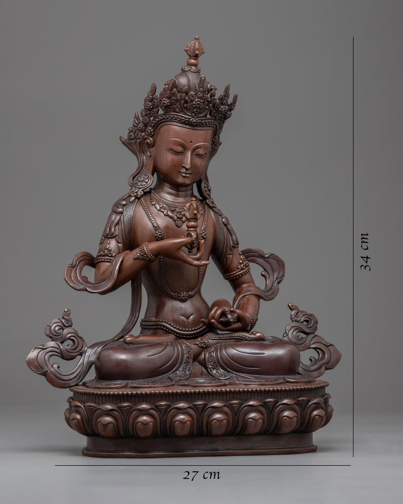 Dorje Sempa Copper Statue | Tibetan Dorje Sempa Artwork of Nepal