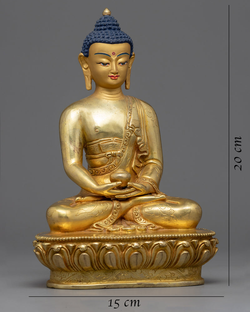 Amitabha Buddha Sculpture | Traditional Fine art of Nepal