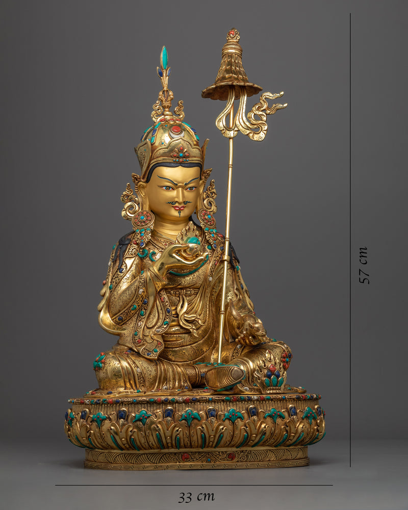 Lama Orgyen Khandro Norlha Statue | Traditional Himalayan Art