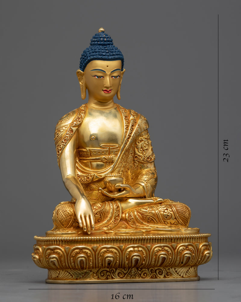 Buddha Siddhartha Gautama Shakyamuni | Traditional Handmade Statue