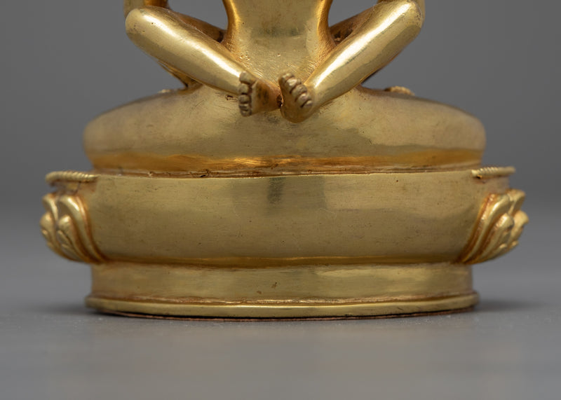 Small Samantabhadra Consort Statue | Handmade Sculpture