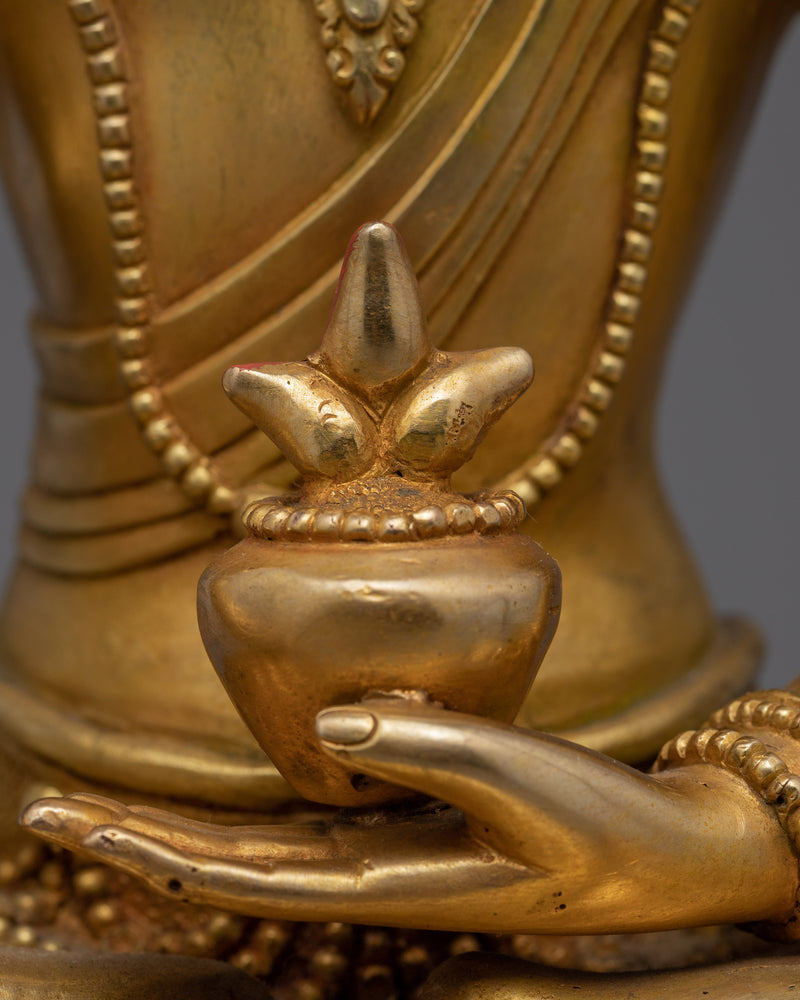 Medicine Buddha, Bhaisajyaguru Buddha Statue | Spiritual Handcrafted Statue for Healing