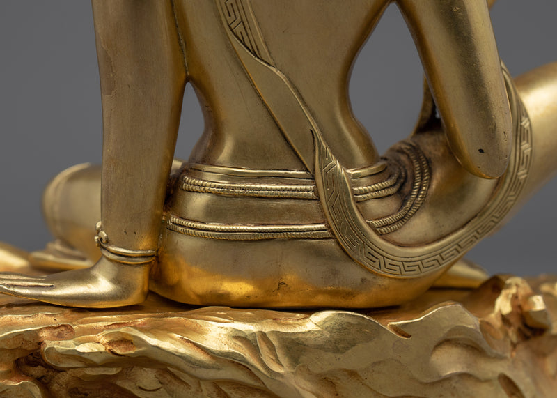 Gold Gilded Bodhisattva Guanyin Statue | Avalokiteshvara, Bodhisattva of Compassion