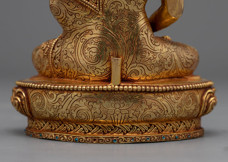 Namo Amitabha Buddha Mantra Practice Sculpture | Traditional Himalayan Buddhist Art