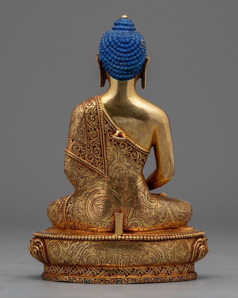 Namo Amitabha Buddha Mantra Practice Sculpture | Traditional Himalayan Buddhist Art