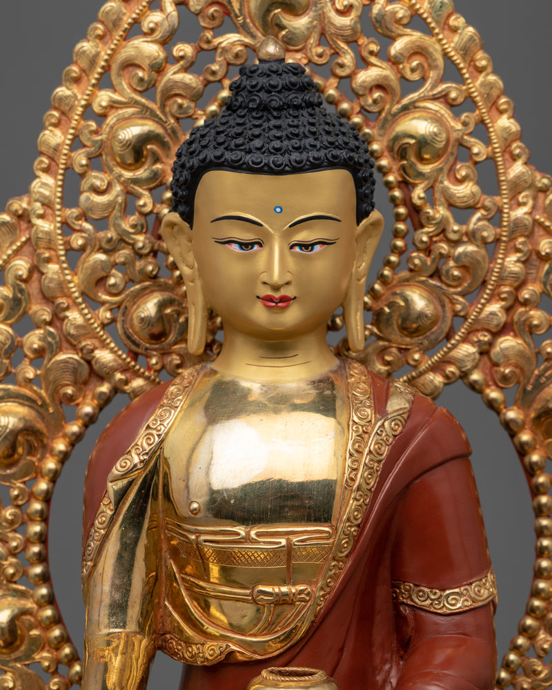 Seated Shakyamuni Buddha Statue | Handcrafted Buddhist Statue